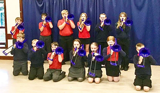 Burford Primary School band