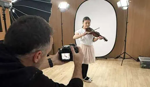 SMS Students Shine in New Website Photo Shoot!
